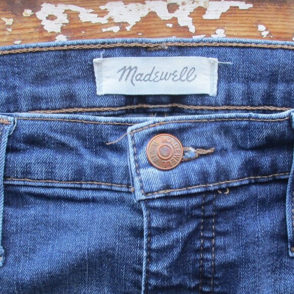 MADEWELL Jeans 10" High Rise Skinny Denim Size 31 - Picture 13 of 13